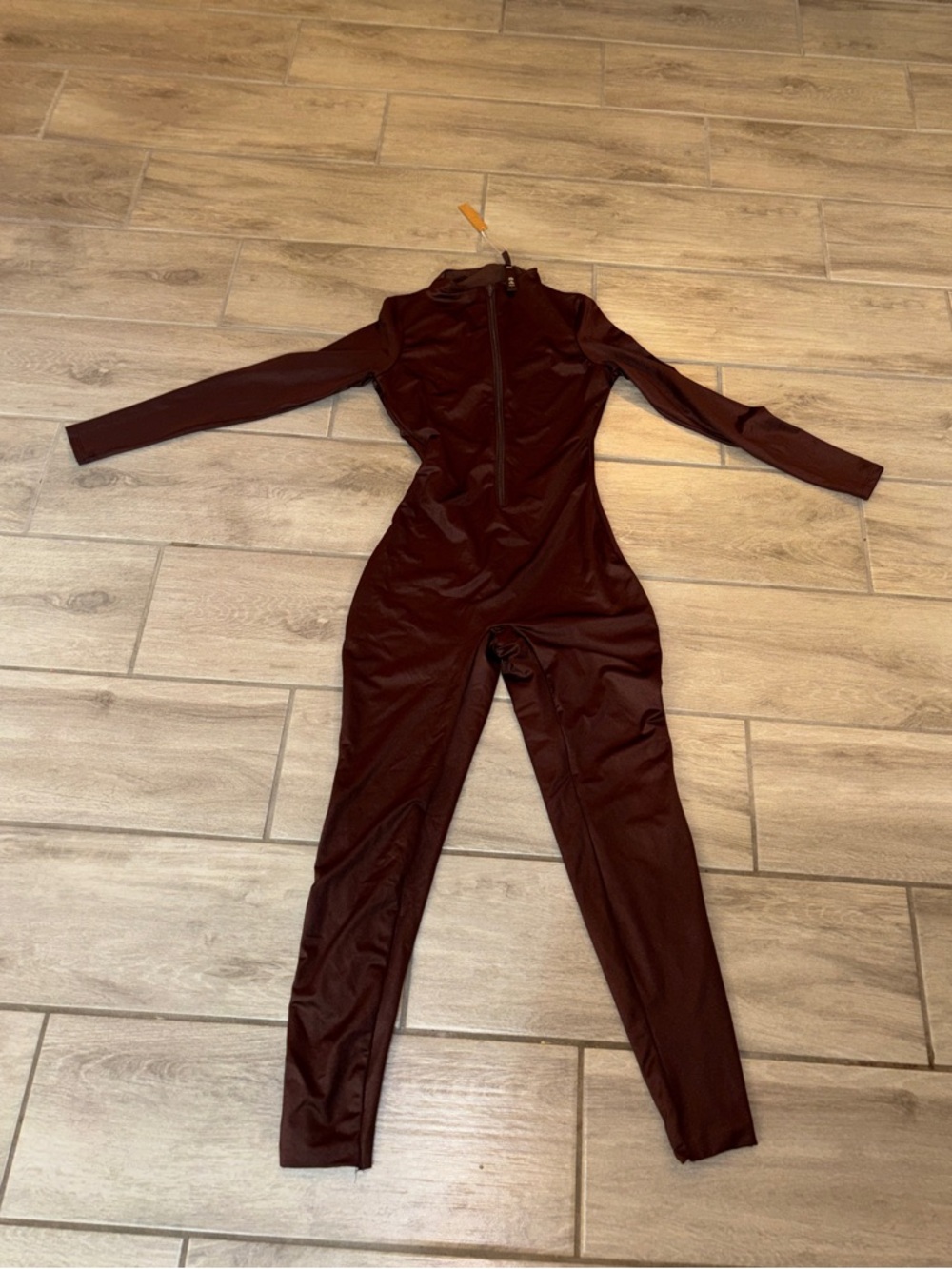 NWT: SKIMS- SHINE MOCKNECK LONG SLEEVE ONESIE CATSUIT